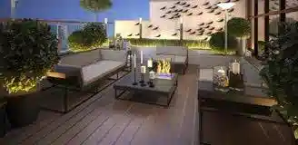 اجرای روف گاردن