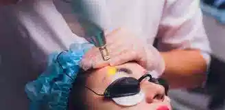 پاک کردن تاتو ابرو