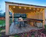 ساخت آلاچیق چوبی